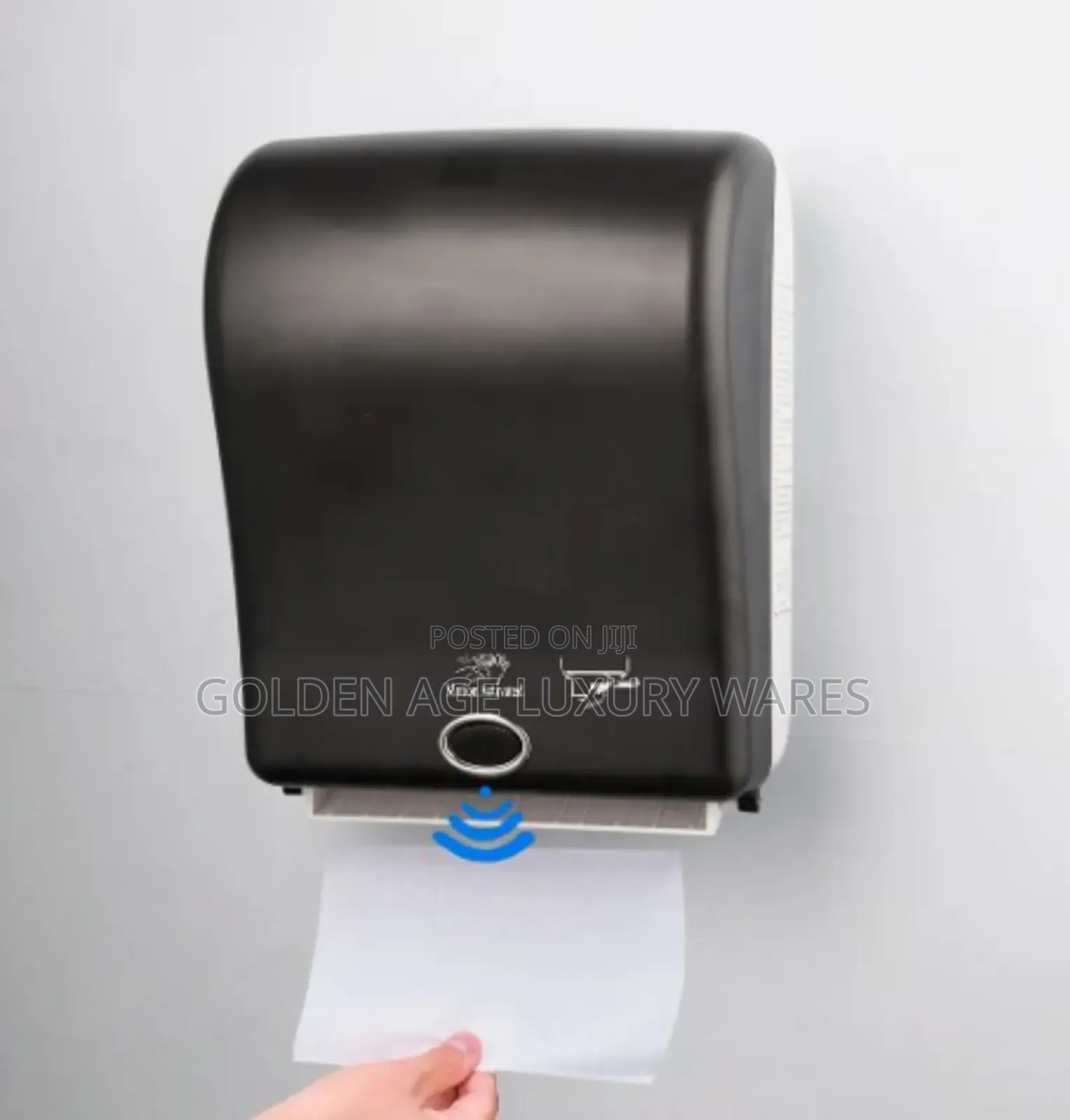 Black Automatic Tissue Dispenser