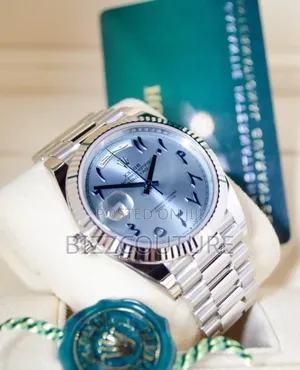 High Quality Aaa Rolex Day-Date Silver Stainless Steel Watch