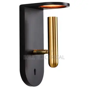 Nordic Flame Effect Wall Lamp Hotel Aisle
