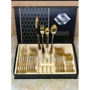 24pcs High Quality Polished Cutleries