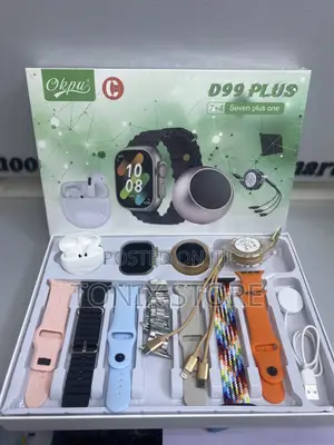 D99 Plus 7in1smartwatch With Speaker