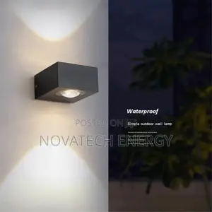 Up and Down Box Wall Bracket Light