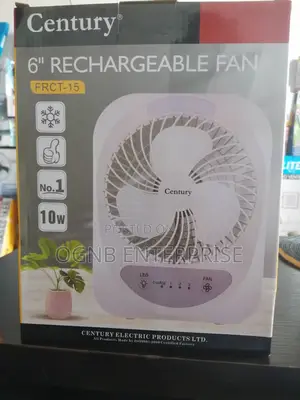 6 Inches Century Rechargeable Fan
