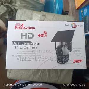 Dual Lens Solar-Powered 4g Simcard CCTV Camera