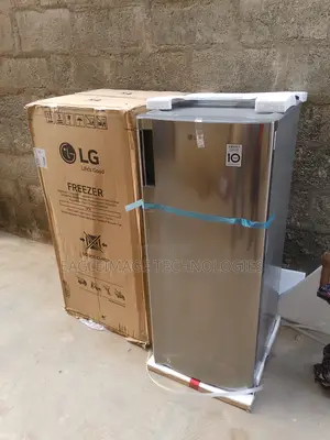 Lg Upright Standing Freezer 6 Step Frosted Dream