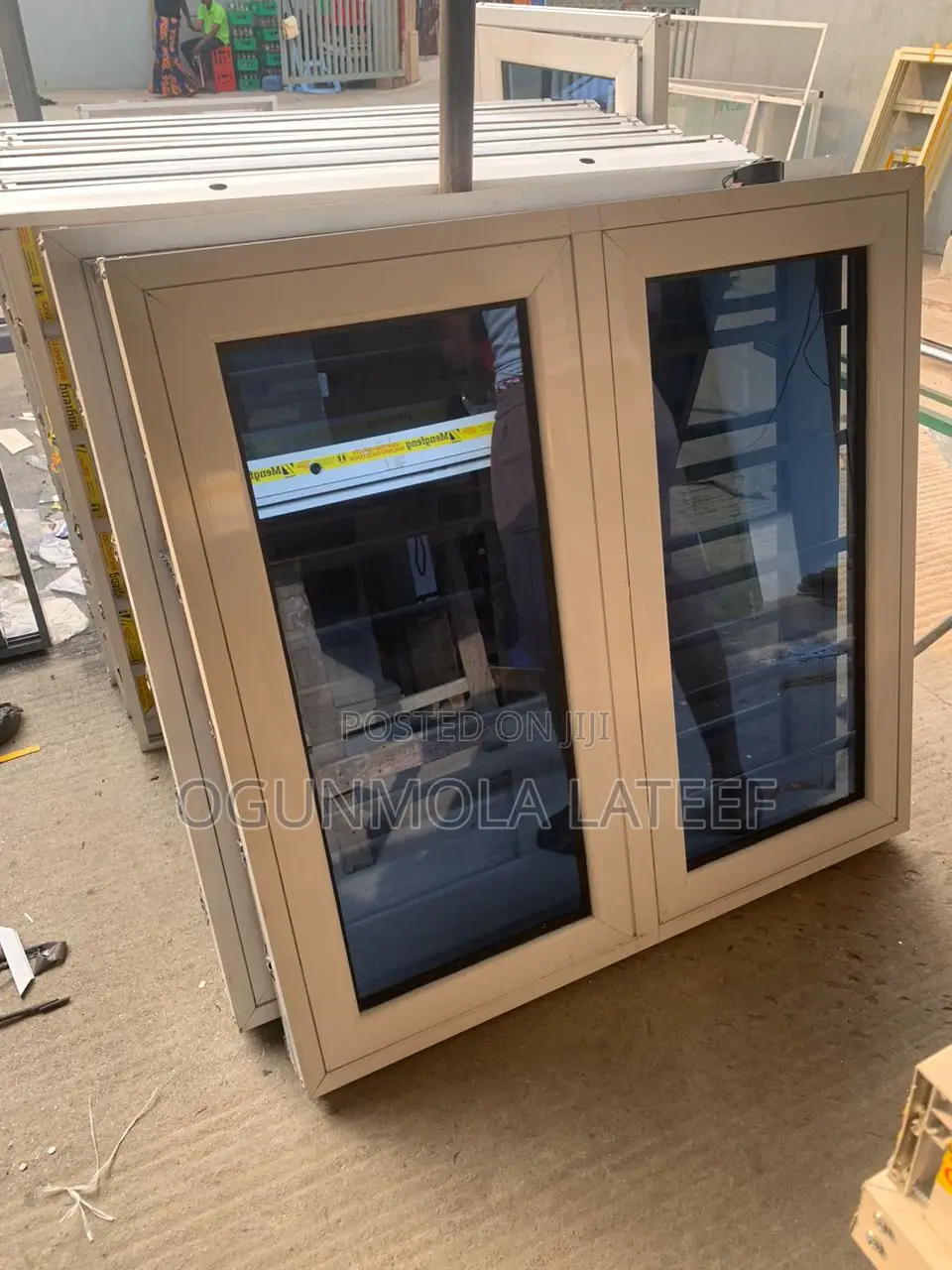 Casement Window With Net