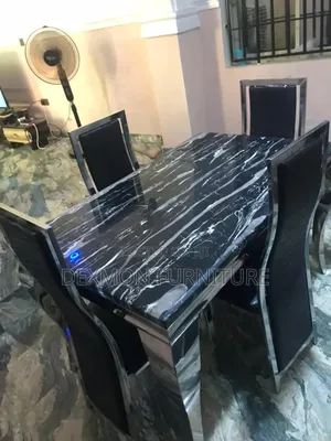 Set Of Marble Dinning Table(4 Seater)