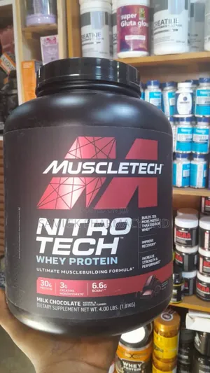 Muscletech Nitro Tech Whey Protein Powder -

4lbs