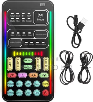 Voice Changer, Live Sound Card,