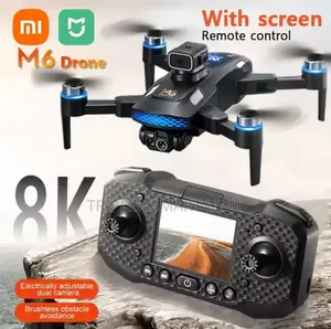 M6 Drone Hd Camera Drones 5g Video Uav With Screen Rc