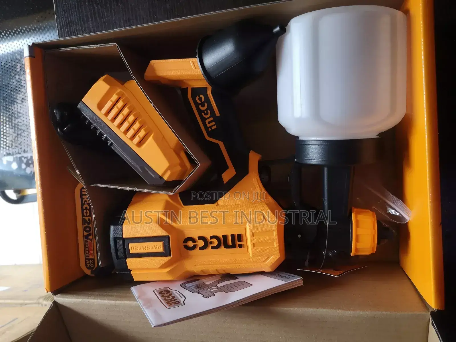 Ingco Cordless Spray Gun.