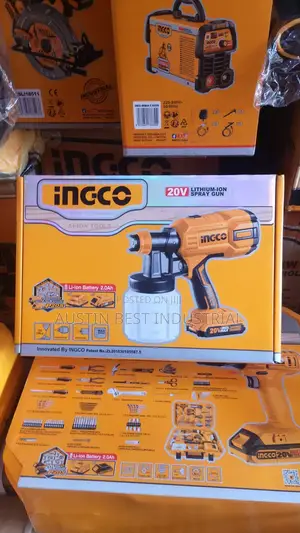 Ingco Cordless Spray Gun.