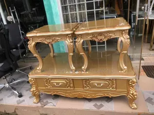 Executive Royal Centre Table With 2 Side Stools.