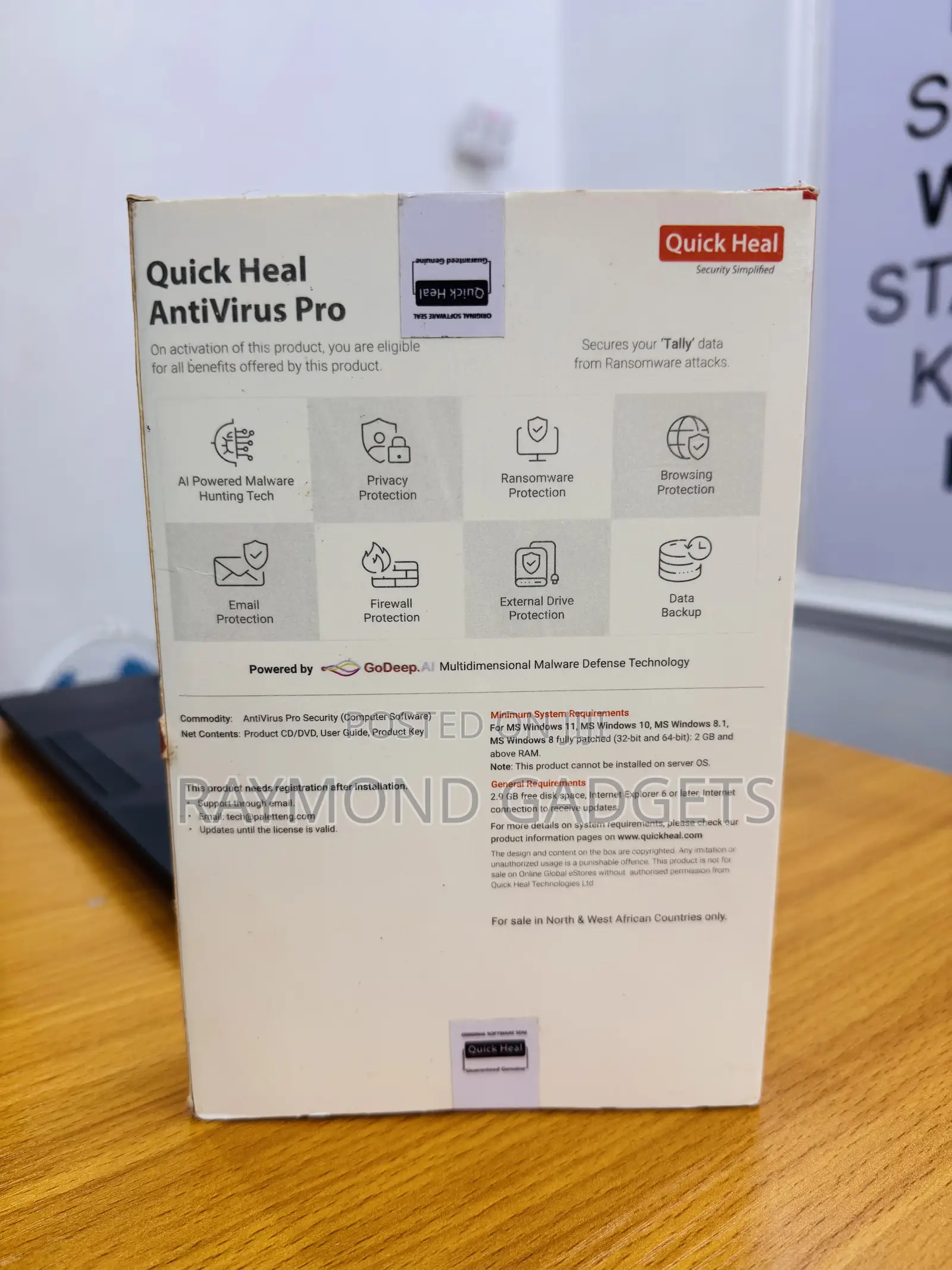 Quick Heal Antivirus Pro – 3 Users