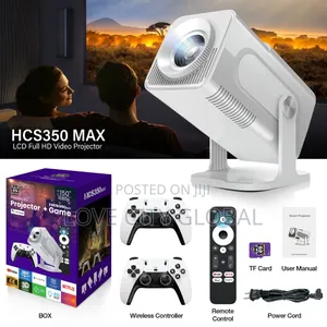 Hcs350max Gaming Home Theatre Projector Wifi Android11
