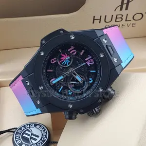 Hublot Quality Men Luxury Men Coloured Wristwatch
