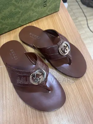 Original Italian Leather Gucci Slippers,Nationwide Delivery