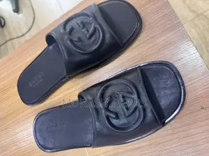 Italian Leather Gucci Slipers