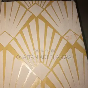 Textured Golden Luxurious Wallpaper