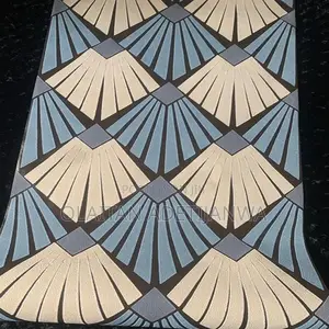 New Flock Textured Blue Wallpaper