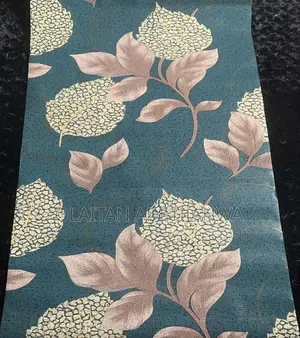 Royal Textured Cleanable Floral Wallpaper