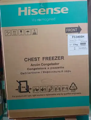 Hisense 250litres Chest Freezer 340sh