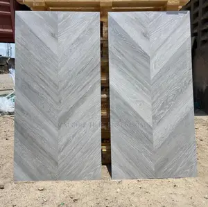 Chevron Grey Spanish Tiles