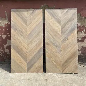 Wooden Tiles Chevron Miel