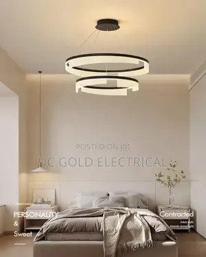 Modern Led Ceiling Chandeliers Villa Living