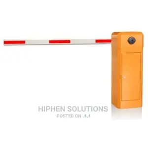 3m Yellow Automatic Boom Barrier Car Parking Gate Access Control