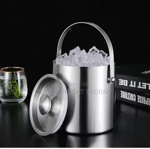 3l Stainless Insulated Ice Bucket With Picker