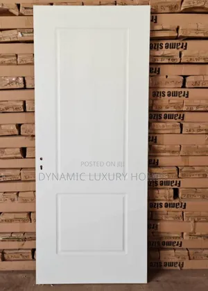 Standard Quality HDF Wooden White Turkey Door