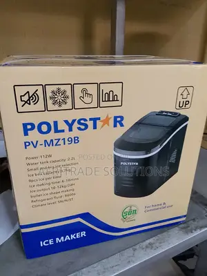 Fast and Durable Polystar Pv-Mz19b 2.2l Ice Maker