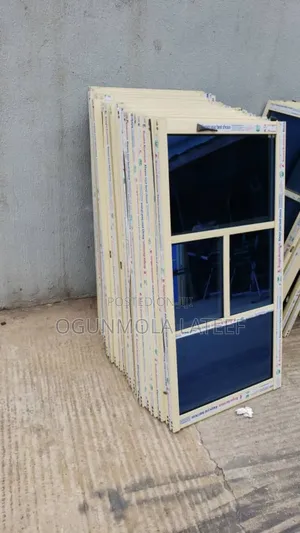 Green Aluminum Siding Window With Net