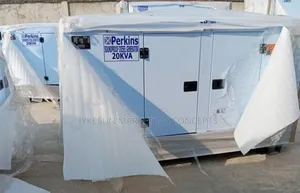 Original 20kva Soundproof Perkins Diesel Generator 2yrs Wty