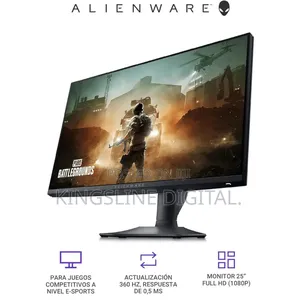 Alienware 25inches 360hz Ips FHD Amd Freesync Gaming Monitor