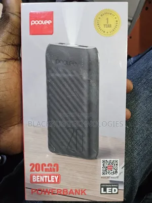 Poolee 20000mah Powerbank Bentley With Led Battery Display