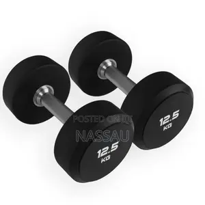 Pair of Round Commercial Dumbbell 12.5kg