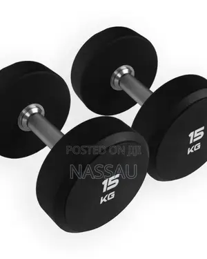 Pair of Round Commercial Dumbbell 15kg