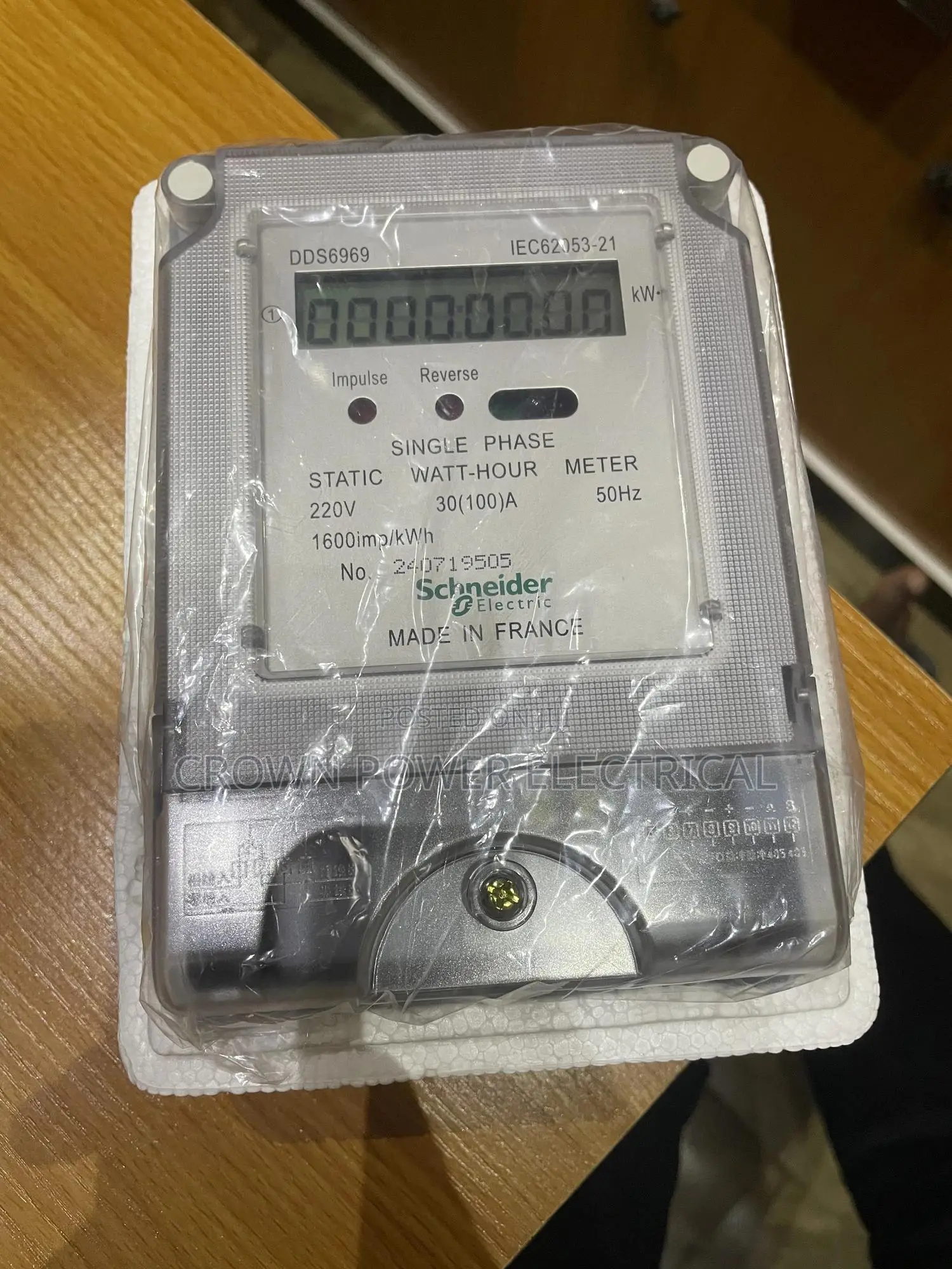Schneider Check Meter Single Phase