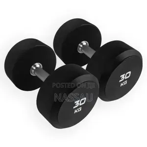 Pair of Round Commercial Dumbbell 30kg