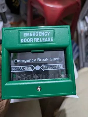Resettable Emergency Door Release Break Glass