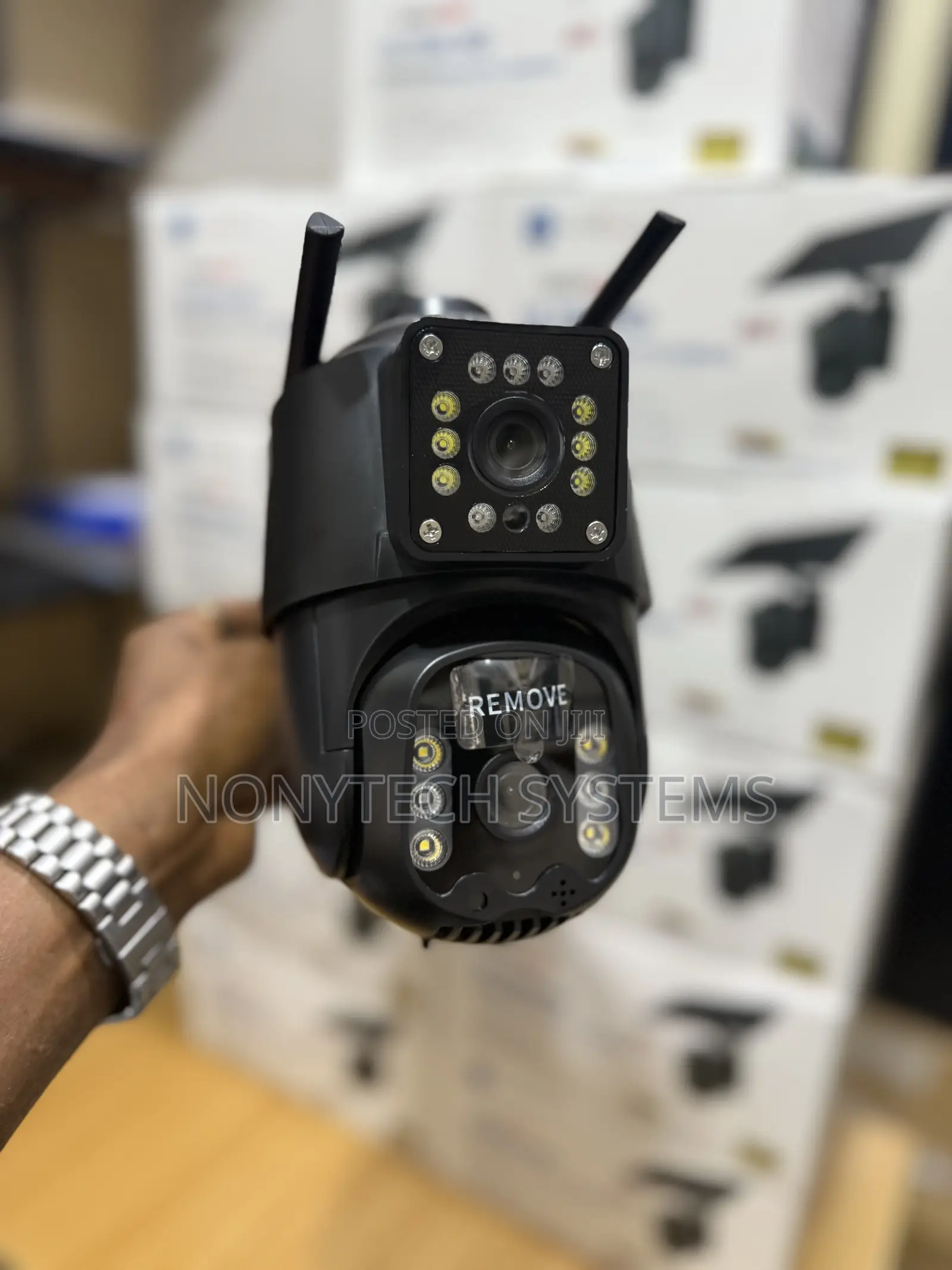 Dual Lens Eseecloud PTZ Camera 4g 6mp