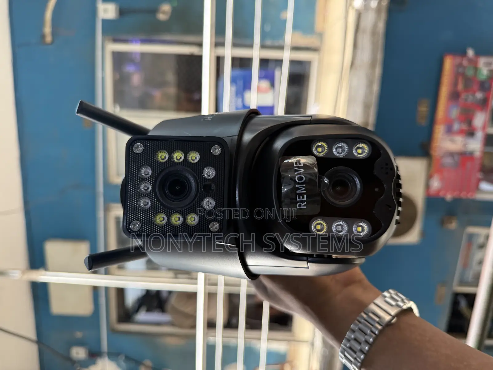 Dual Lens Eseecloud PTZ Camera 4g 6mp