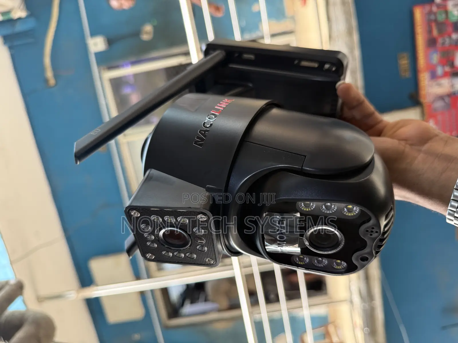 Dual Lens Eseecloud PTZ Camera 4g 6mp