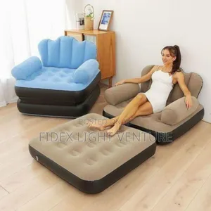 Modern 5in1 Inflatable Sofa Chair And Bed Outdoor Indoor