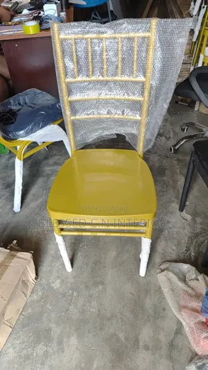 Gold Colour Chivalry Chair