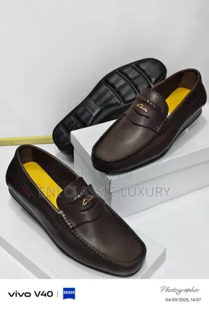 Pure Quality Luxury Men's Loafers Shoes Clark Available