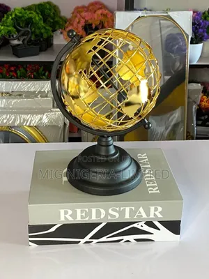 World Globe Table Top Decorations Home Office