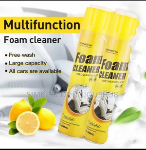 Multi-Purpose Foam Cleaner Spray for Kitchen, Carpet and Car